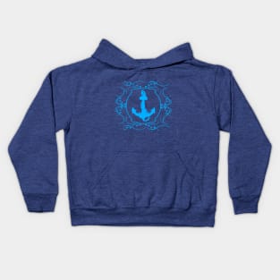 maritime anchor Kids Hoodie